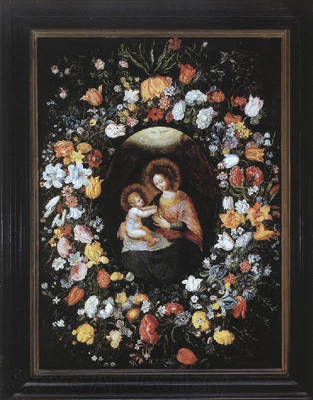 BRUEGHEL, Ambrosius Holy Virgin and Child